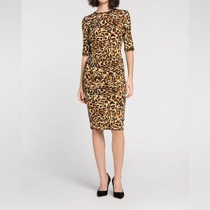 Forever 21 Leopard Print Dress Sz Small Animal Print Dress